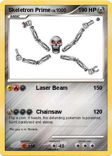 Pokemon Skeletron Prime