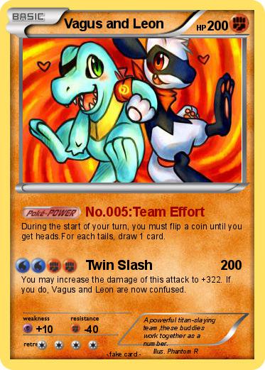 Pokemon Vagus and Leon