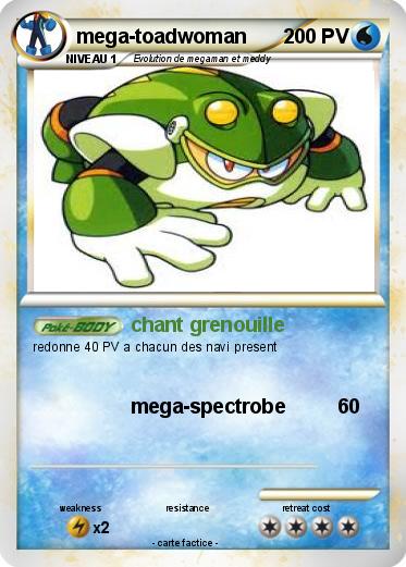 Pokemon mega-toadwoman