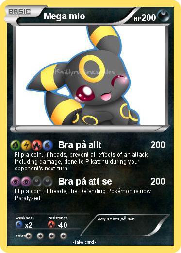 Pokemon Mega mio