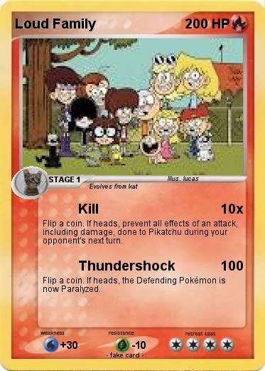 Pokemon Loud Family