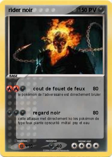 Pokemon rider noir
