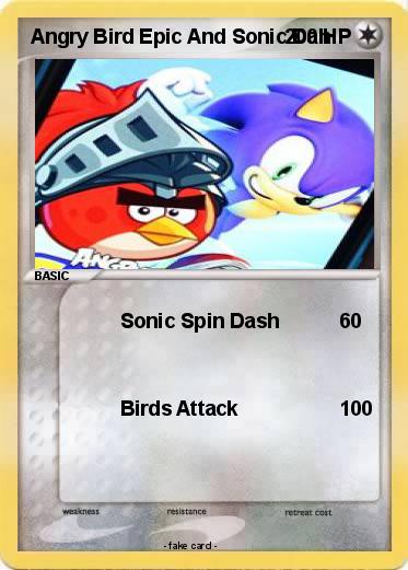 Pokemon Angry Bird Epic And Sonic Dah