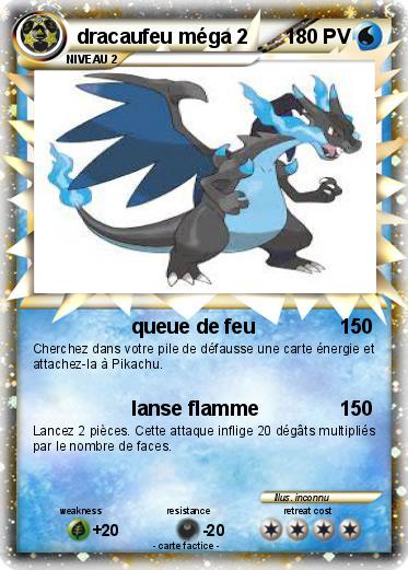 Pokemon dracaufeu méga 2