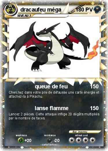 Pokemon dracaufeu méga