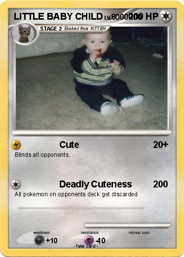 Pokemon LITTLE BABY CHILD