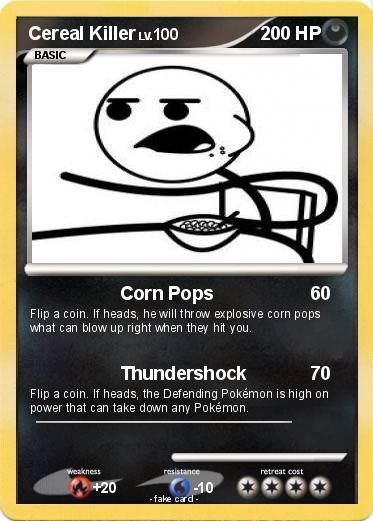Pokemon Cereal Killer
