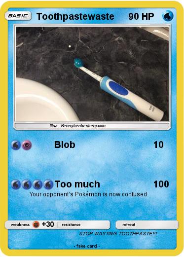 Pokemon Toothpastewaste