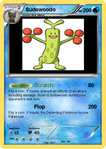 Pokemon Sudowoodo