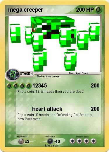 Pokemon mega creeper