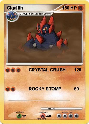 Pokemon Gigalith