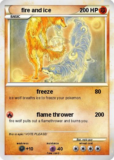 Pokemon fire and ice