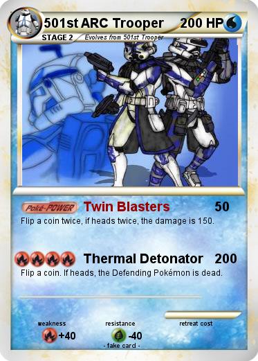 Pokemon 501st ARC Trooper