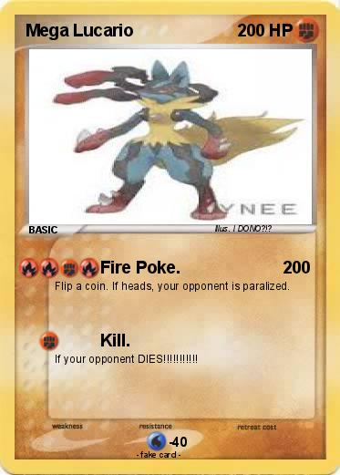Pokemon Mega Lucario