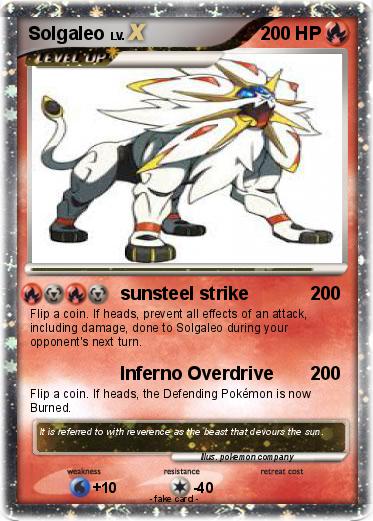 Pokemon Solgaleo