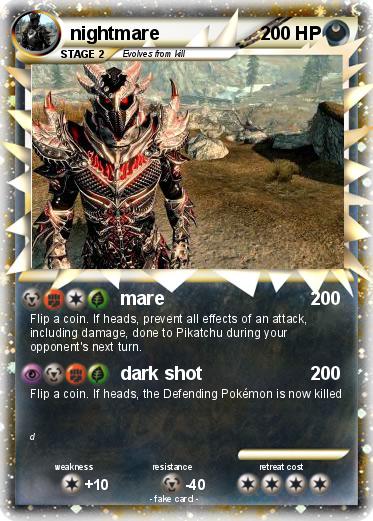 Pokemon nightmare