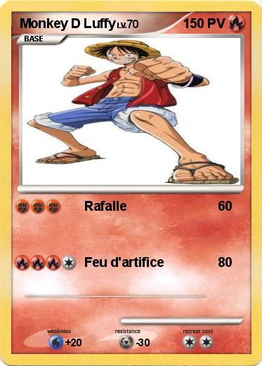 Pokemon Monkey D Luffy