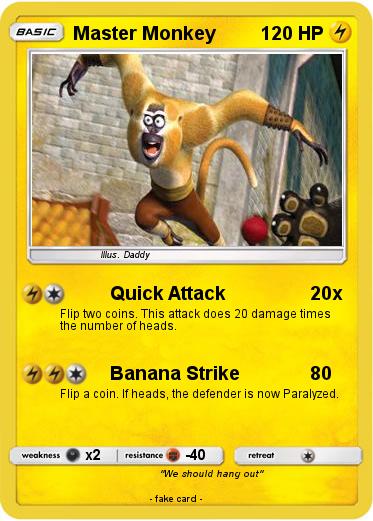 Pokemon Master Monkey