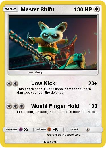 Pokemon Master Shifu