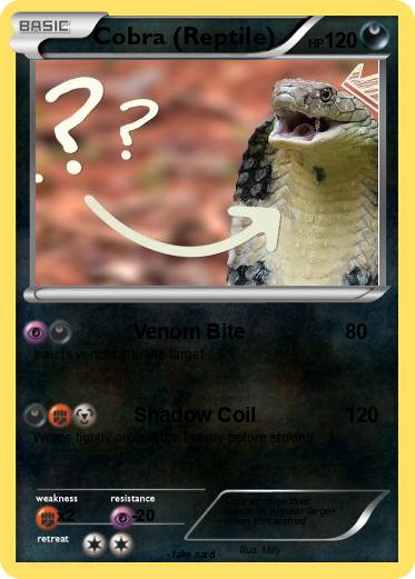 Pokemon Cobra (Reptile)