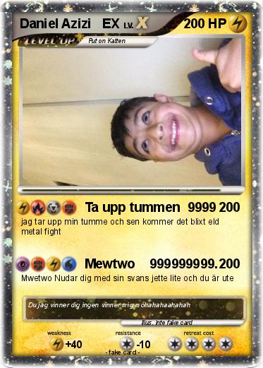 Pokemon Daniel Azizi   EX