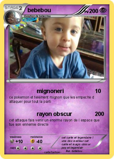 Pokemon bebebou