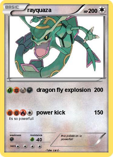Pokemon rayquaza