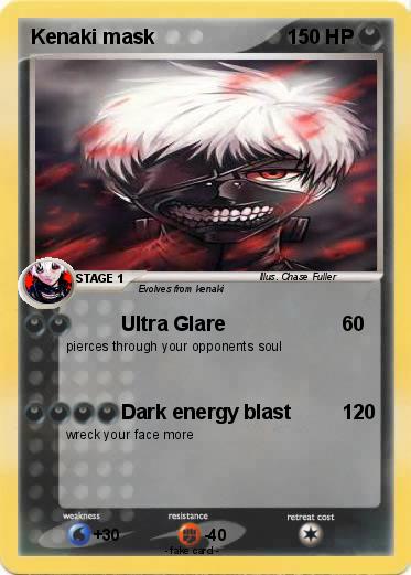 Pokemon Kenaki mask