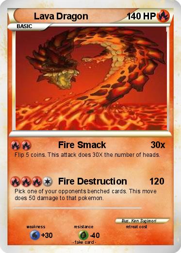 Pokemon Lava Dragon