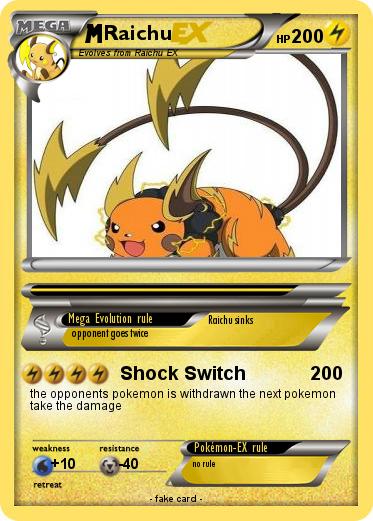 Pokemon Raichu