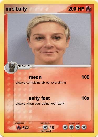 Pokemon mrs baily