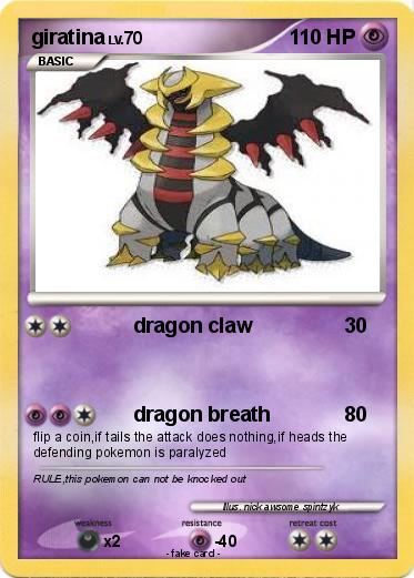 Pokemon giratina
