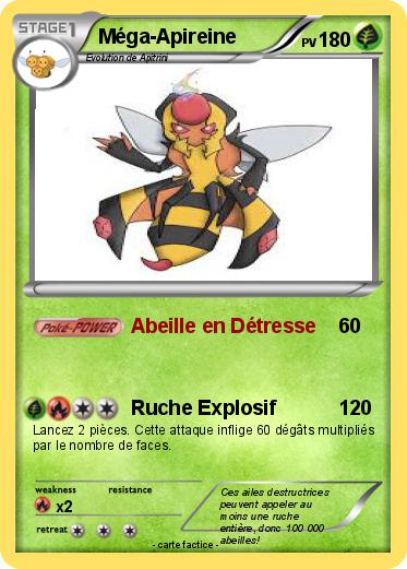Pokemon Méga-Apireine