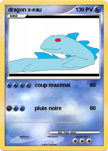 Pokemon dragon x-eau