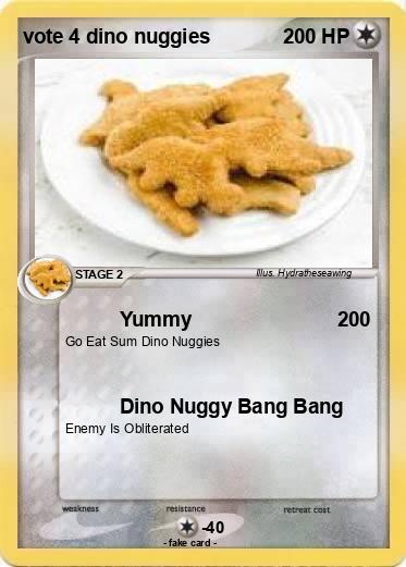 Pokemon vote 4 dino nuggies