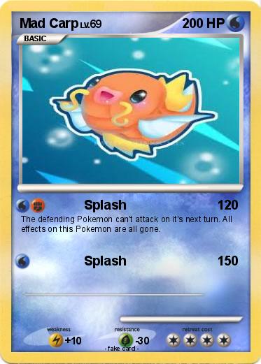 Pokemon Mad Carp