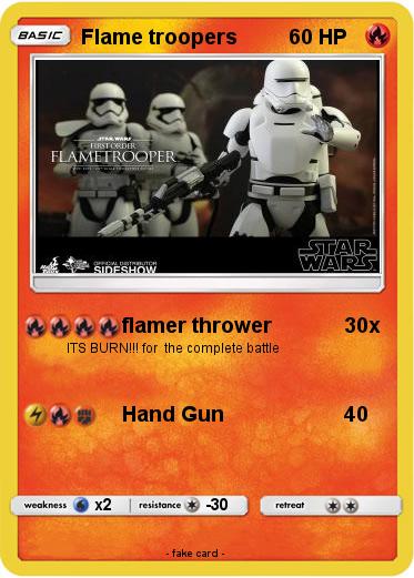Pokemon Flame troopers
