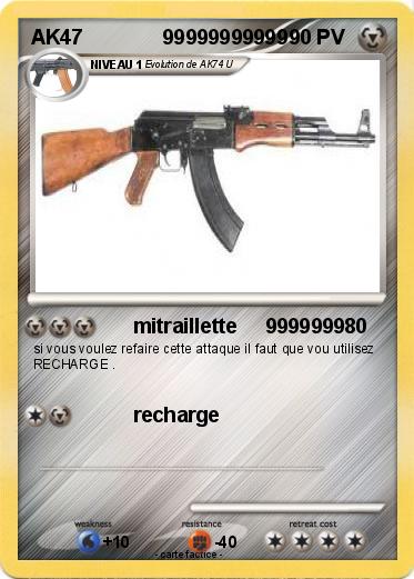 Pokemon AK47              99999999999