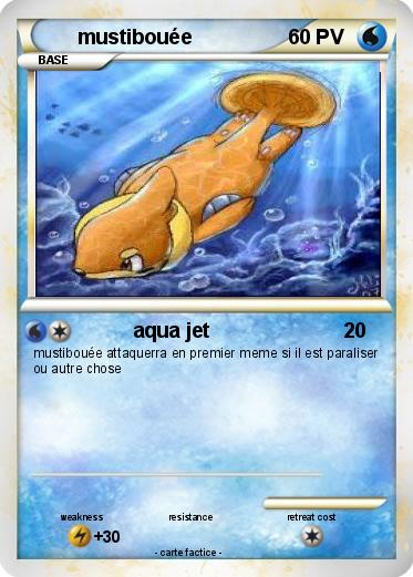 Pokemon mustibouée