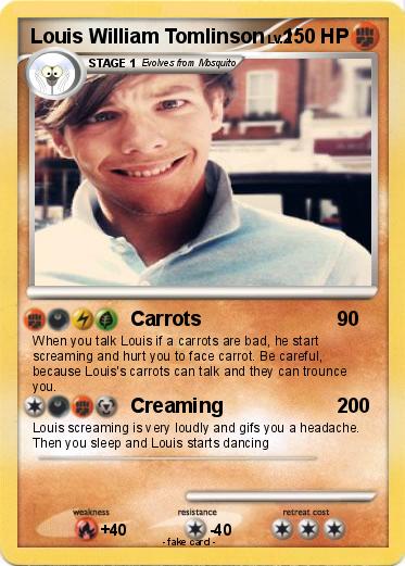 Pokemon Louis William Tomlinson