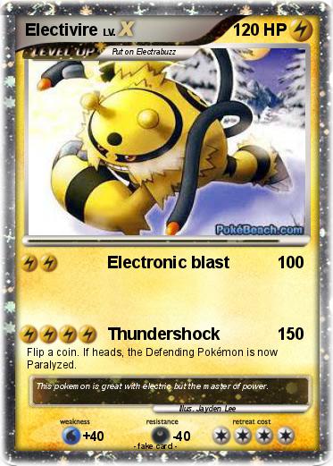 Pokemon Electivire