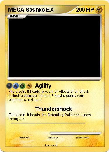 Pokemon MEGA Sashko EX