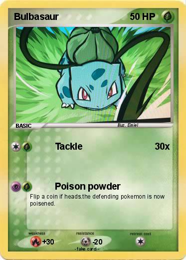 Pokemon Bulbasaur