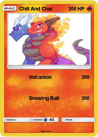 Pokemon Chill And Char