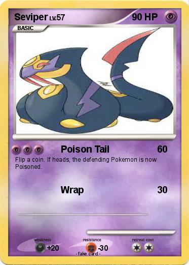 Pokemon Seviper