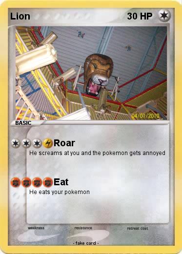 Pokemon Lion