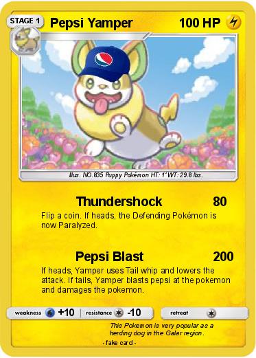 Pokemon Pepsi Yamper