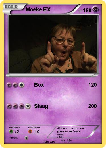 Pokemon Moeke EX