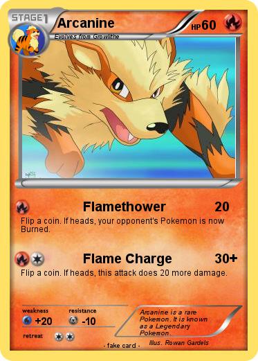 Pokemon Arcanine