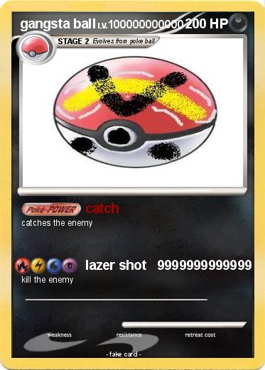 Pokemon gangsta ball